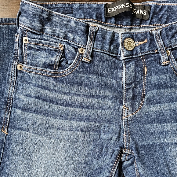 Express Lowrise Bootcut Jeans 00R - Picture 5 of 12